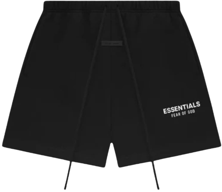 Fear of God Fear of God Essentials SS25 Jet Black Korte Broek