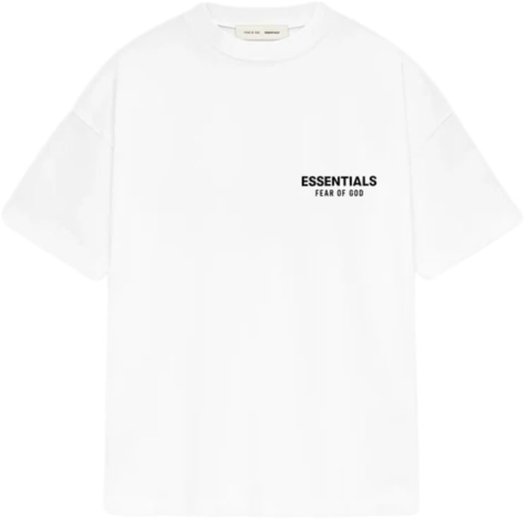 Fear of God Fear of God Essentials SS25 Bright White T-shirt