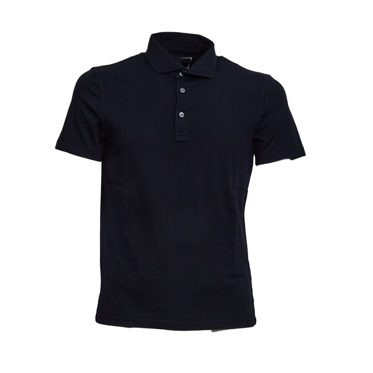 Fedeli Jersey Flex Mother-Of-Pearl Polo Shirt