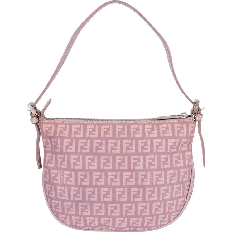 Fendi Fendi Monogram Zucca Pochette Handbag
