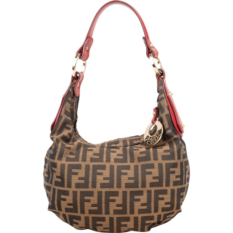 Fendi Fendi Monogram FF Zucca Chef Hobo Shoulder Bag