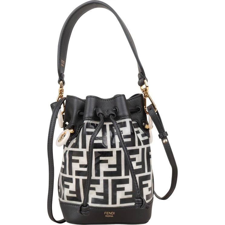 Fendi Fendi Monogram FF Mini Mon Tresor Bucket Shoulder Bag