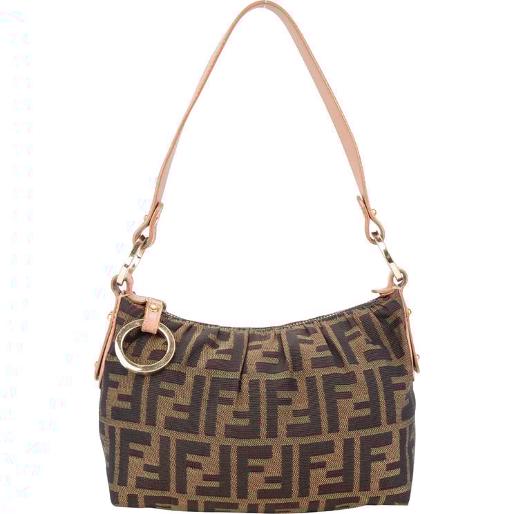 Fendi Fendi FF Monogram Zucca Mini Handbag