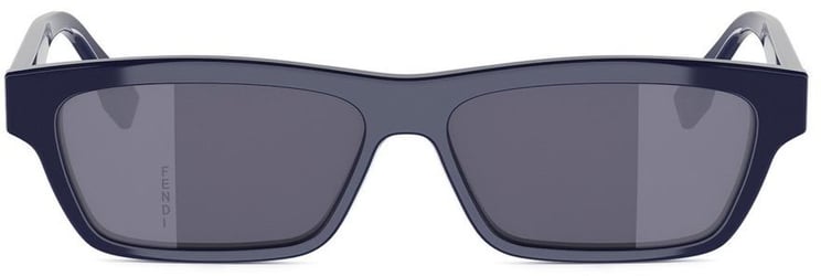 Fendi Fe40199I Ff Squared Rectangular Glasses