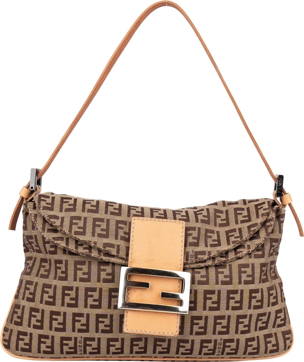 Fendi Fendi FF Monogram Baguette Handbag