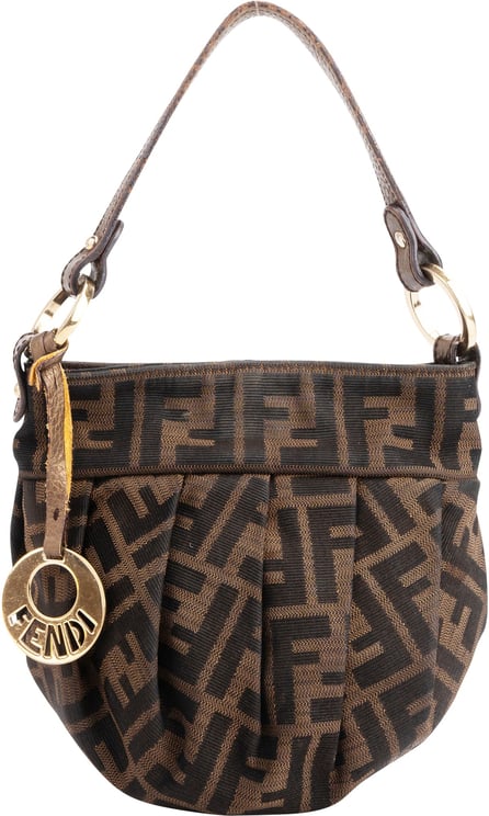 Fendi Fendi FF Monogram Zucca Handbag