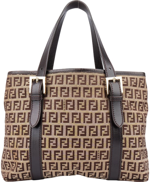 Fendi Fendi FF Monogram Zucca Handbag