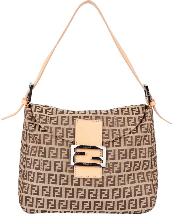 Fendi Fendi FF Monogram Baguette Handbag