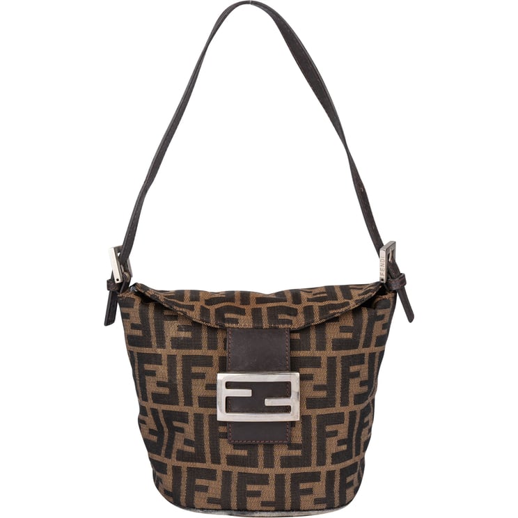 Fendi Fendi FF Monogram Baguette Shoulder Bag