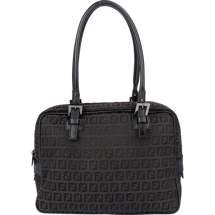 Fendi Fendi FF Monogram Zucchino Handbag