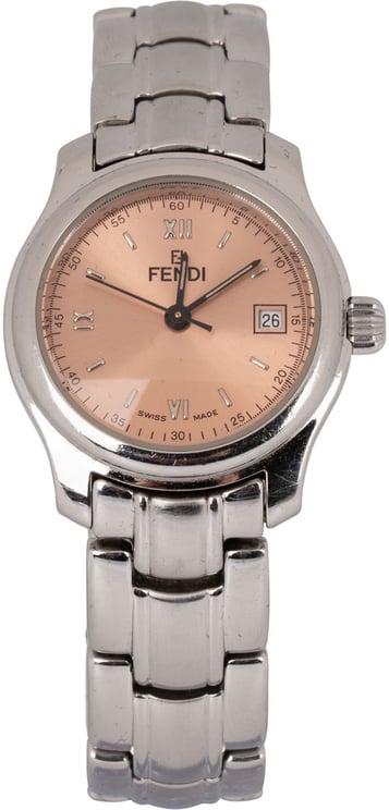 Fendi Fendi Silver Tone Date 210L Woman Watch