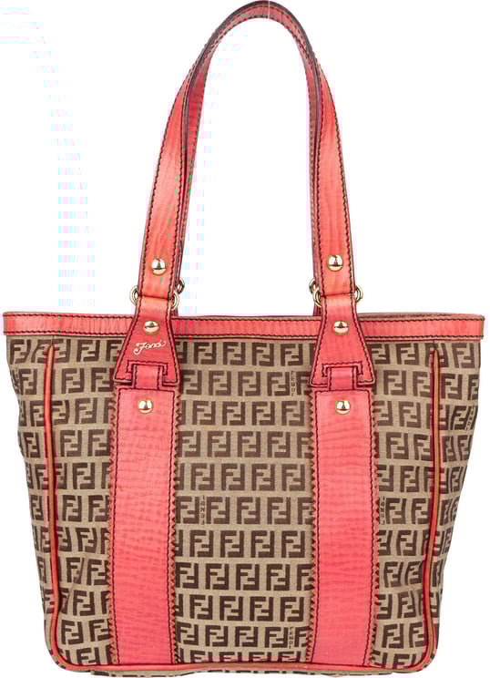 Fendi Fendi FF Monogram Zucca Handbag