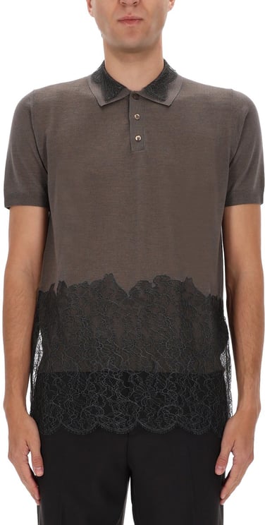 Fendi POLO WITH LACE