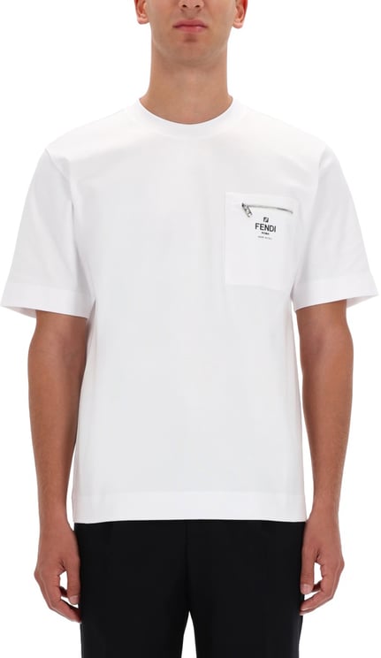 Fendi LOGO POCKET T-SHIRT