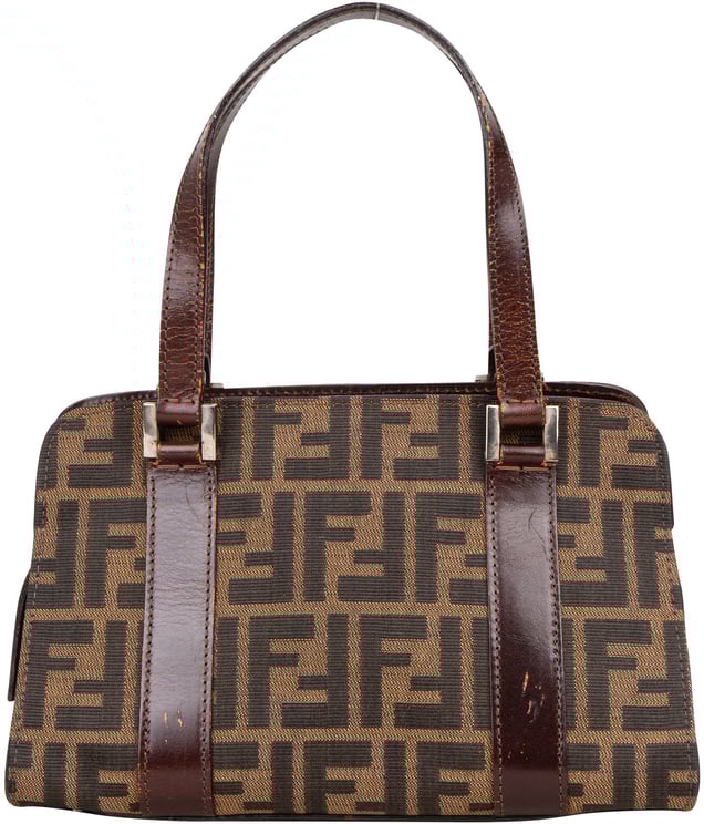 Fendi Fendi FF Monogram Zucca Handbag