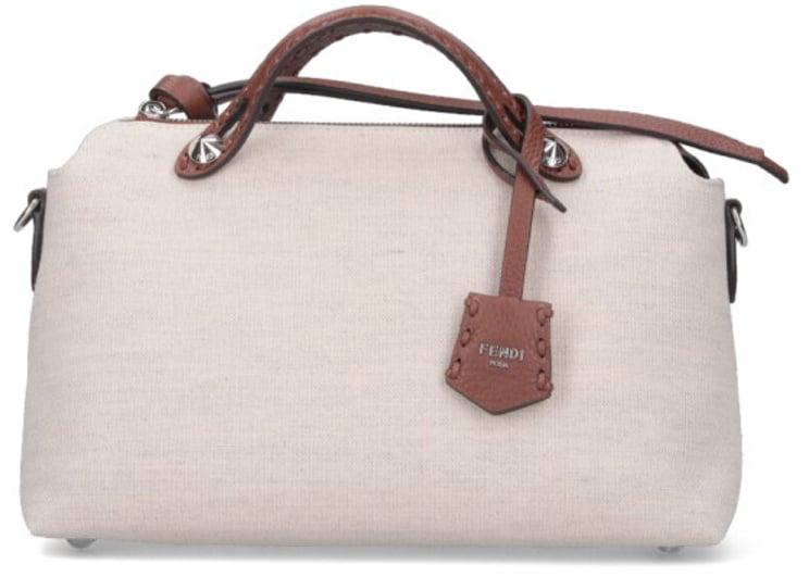 Fendi "By The Way" Medium Bag Cream