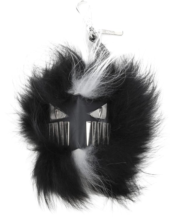 Fendi Fendi Black Fur Necklace