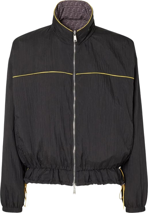 Fendi Kway Rev. Zucca Reversible Geometric Jacket