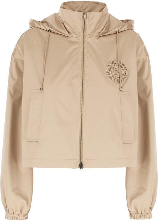 Fendi Fendi Cappuccino polyester k-way