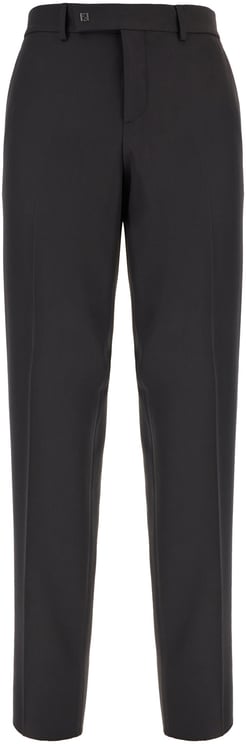 Fendi Fendi Charcoal polyester blend pant
