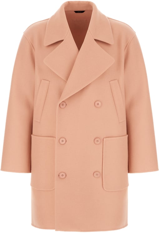Fendi Fendi Pink wool coat