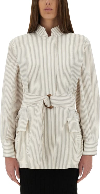 Fendi Structured Cotton And Silk Blouson