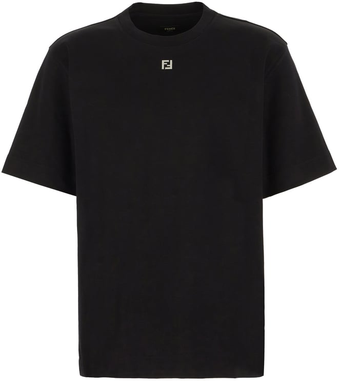 Fendi Fendi Black cotton oversize t-shirt