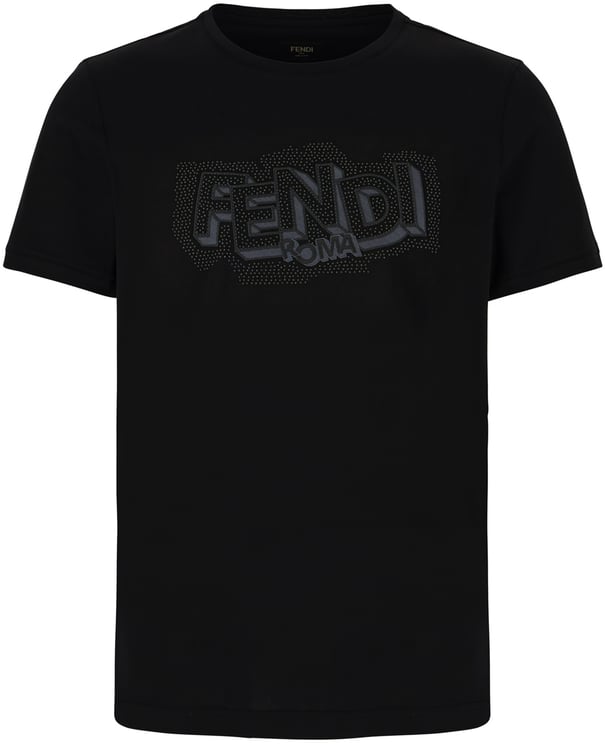 Fendi Fendi Black cotton t-shirt