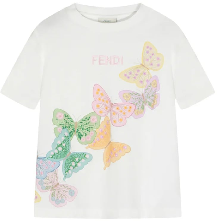Fendi fendi t-shirt kids divers