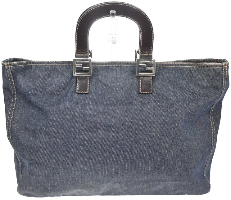 Fendi Fendi Vintage Open Tote Denim Large
