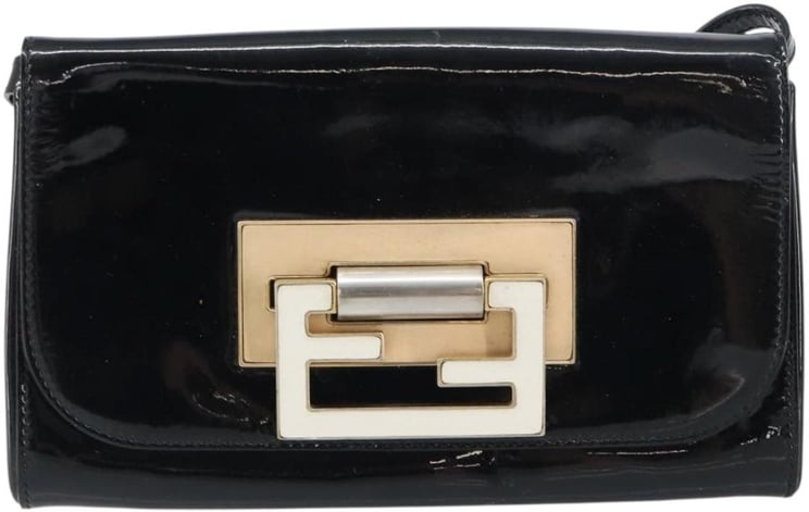 Fendi Fendi Vintage Shoulder Bag Enamel