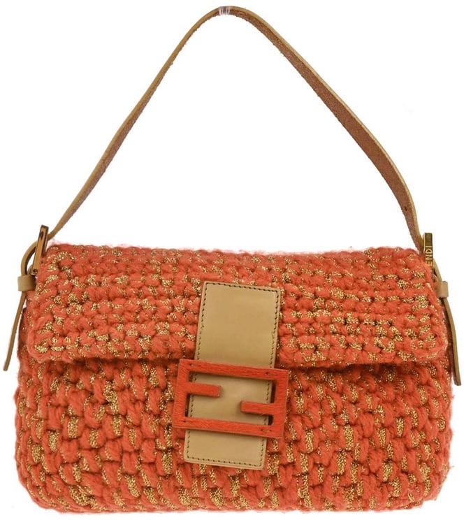 Fendi Fendi Baguette Bag Wool