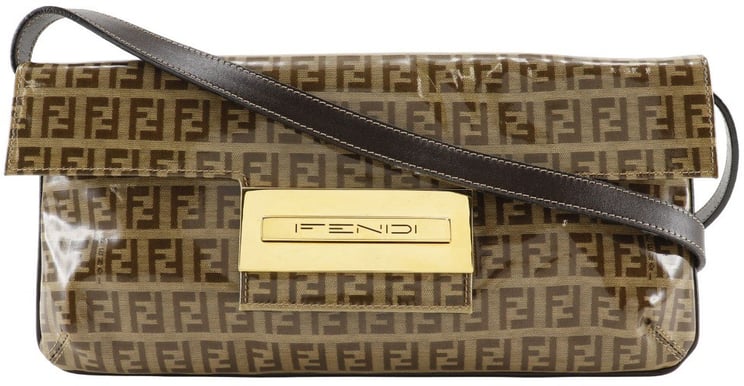 Fendi Fendi Zucchino Mamma Baguette Vinyl