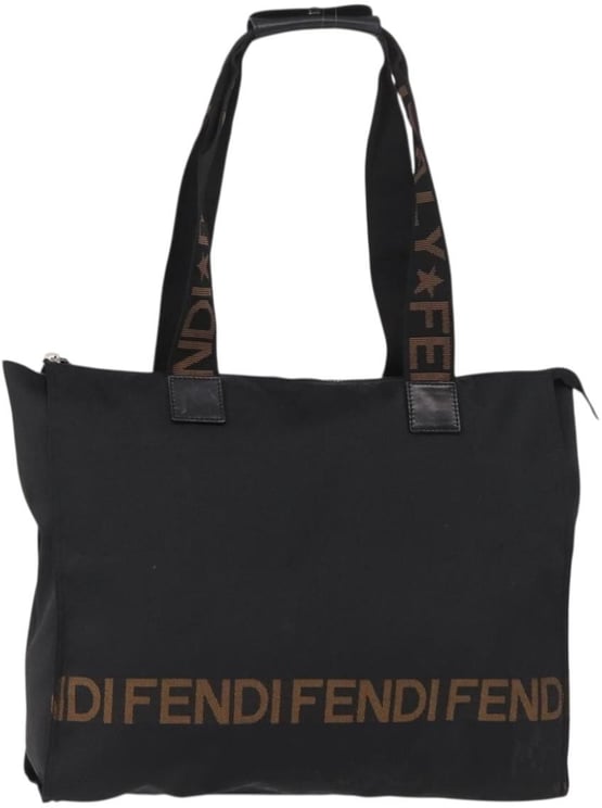 Fendi Fendi Vintage Convertible Logo Weekender Nylon Large