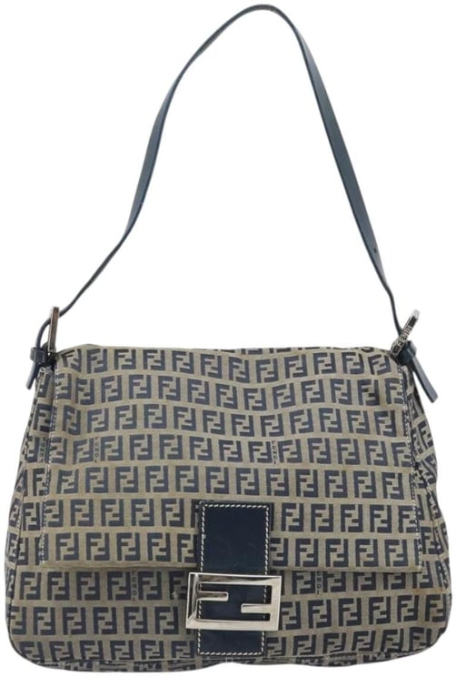 Fendi Fendi Mamma Baguette Zucchino canvas