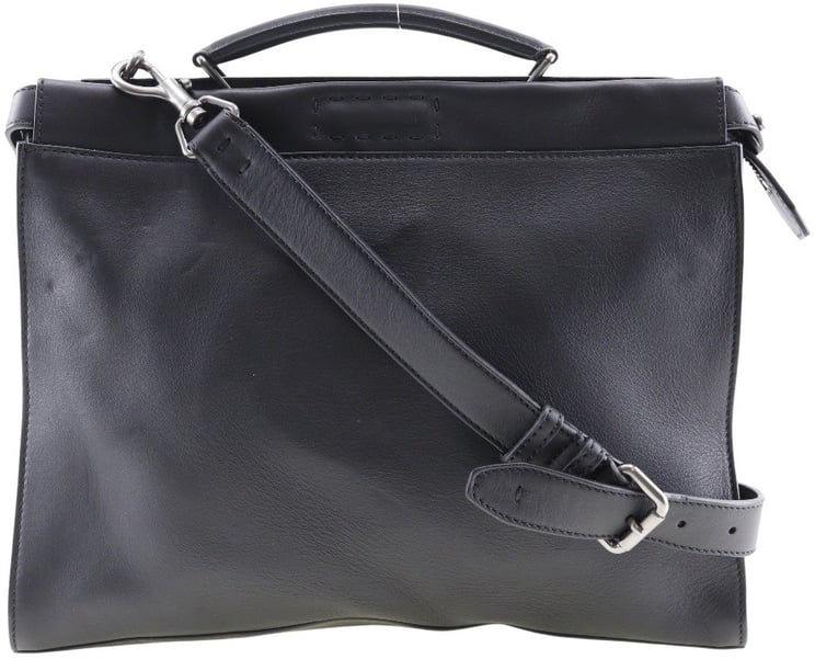 Fendi Fendi Peekaboo Iconic Fit Bag Leather Regular