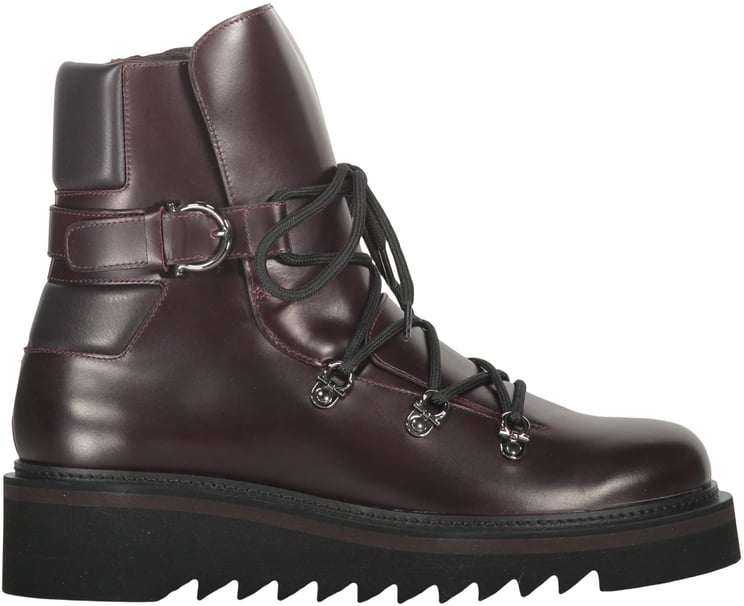 Ferragamo Leather ankle boots