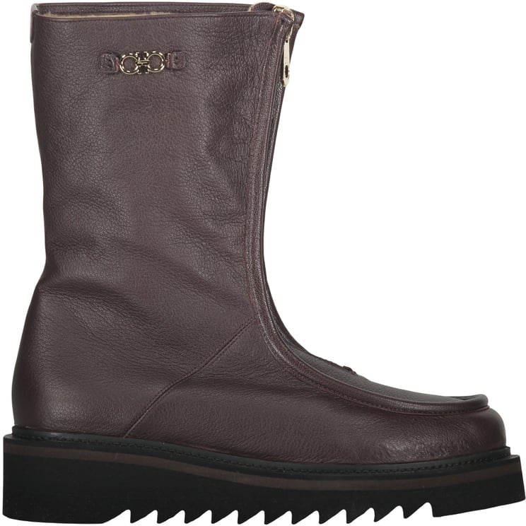 Ferragamo Leather ankle boots