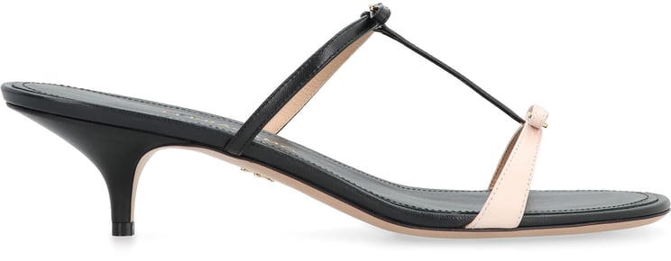 Ferragamo Mini Bow Leather mules