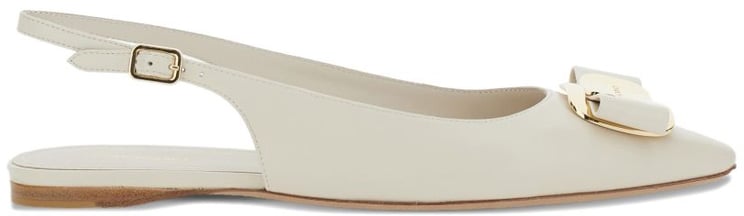 Ferragamo Flat Shoes Beige
