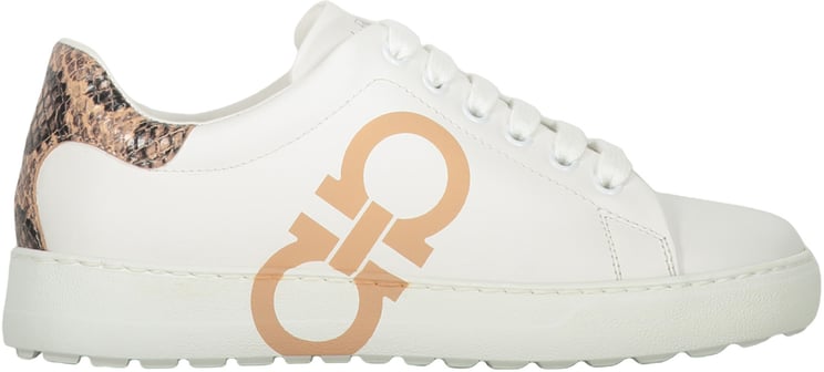 Ferragamo Leather low-top sneakers