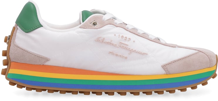 Ferragamo Nylon low-top sneakers