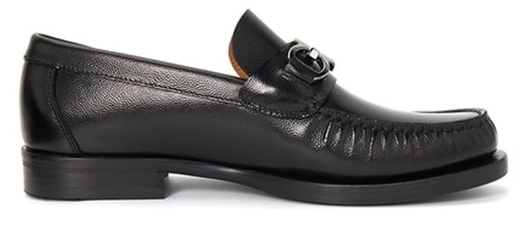 Ferragamo Salvatore Ferragamo Fort Leather Loafers