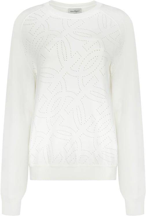 Ferragamo Long sleeve crew-neck sweater