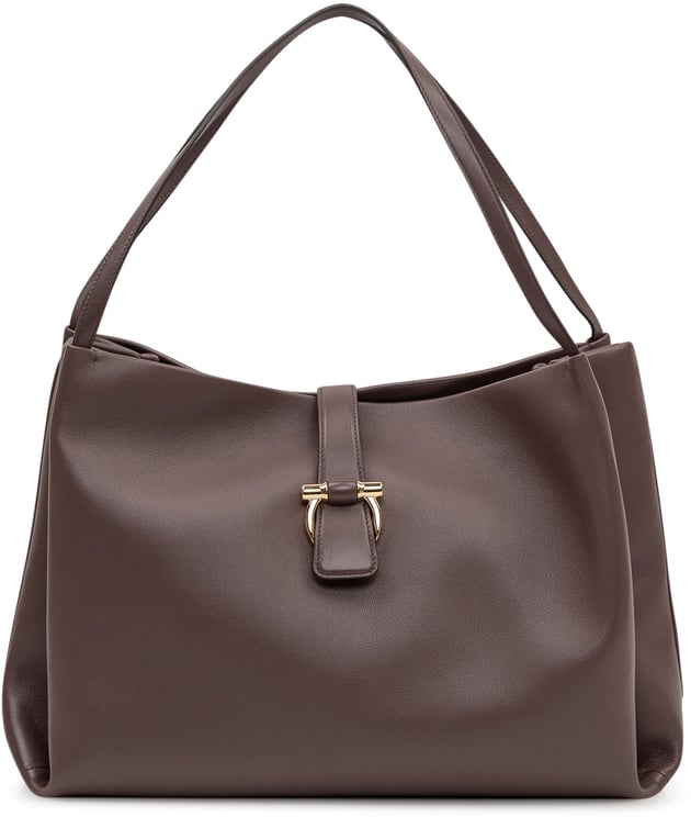 Ferragamo Borsa Tote Media in Pelle