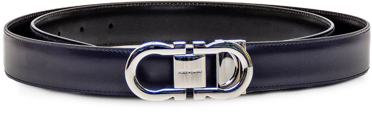 Ferragamo Cintura Gancini Reversibile