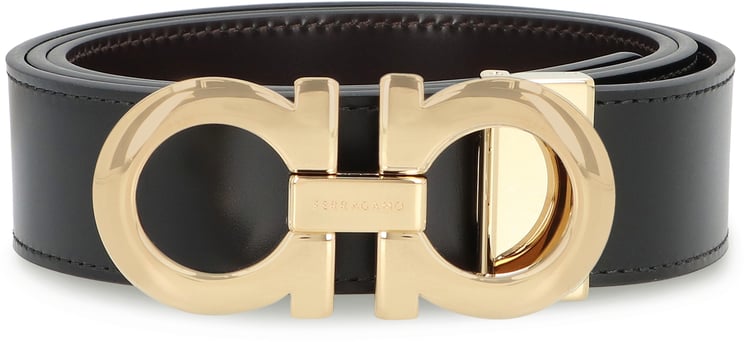 Ferragamo Gancini Reversible leather belt
