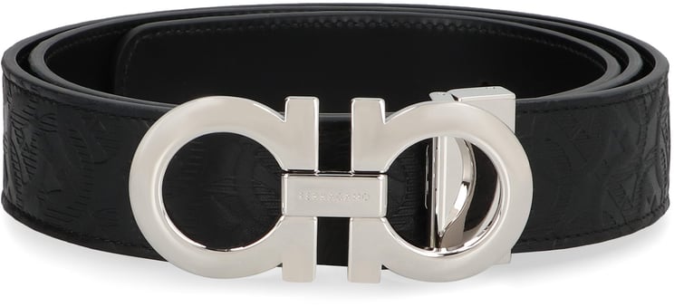 Ferragamo Gancini Reversible leather belt