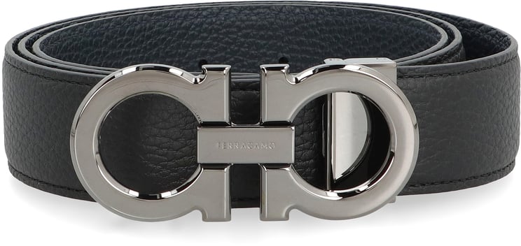 Ferragamo Gancini Reversible leather belt