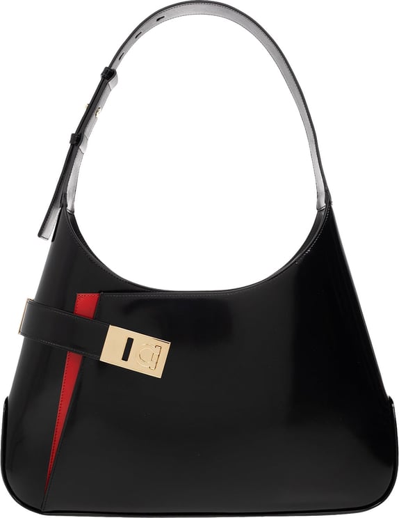 Ferragamo Salvatore Ferragamo Arch Hobo Shoulder Bag